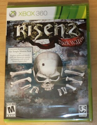 Risen 2 Dark Waters + Air Temple Bonus Mission Pack (Xbox 360) NEW SEALED Game