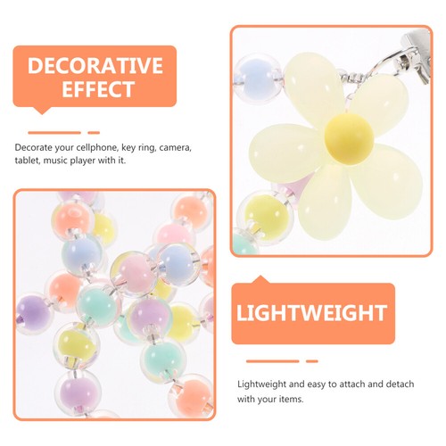 4pcs Phone Charm Key Chain Phone Accessory Charm Phone Lanyard Wrist Strap - 第 10/12 張圖片