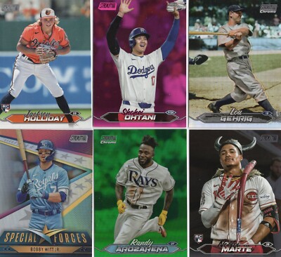 2024 Topps Stadium Club Chrome Parallel Rookie & Insert Cards - You Pick!