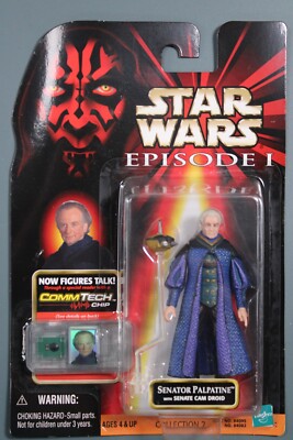 Star Wars Senator Palpatine | Senate Cam Droid | 1999 Hasbro | NIB