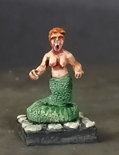 Medusa 1263b v2 Dungeon Dwellers 1978 OOP Vintage Lead 25mm D D Mini