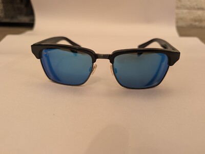 Maui Jim Kawika MP-BG MJ-257-17C 54/18-140 Glossy Black Sunglasses