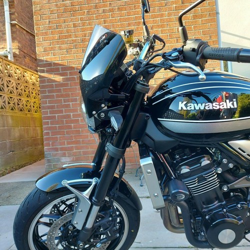 Puig Vision Noir Carénage Transparent Écran Triumph Bonneville T120 2016 - 2024 - Photo 4 sur 9