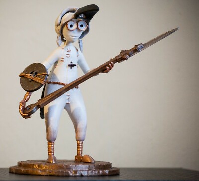 7 character from 9 science fiction movie wacom pen holder,3d printed hand pained