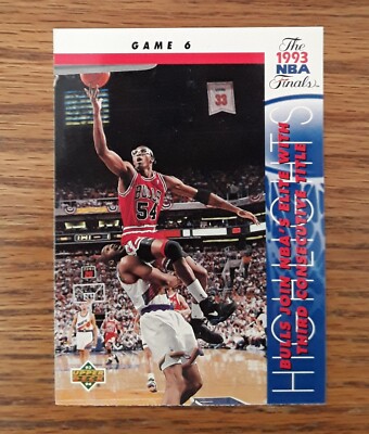 The 1993 NBA Finals Game Upper Deck with Grant Paxson #203