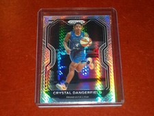 2021 Panini Prizm WNBA Prizms Hyper RC Crystal Dangerfield