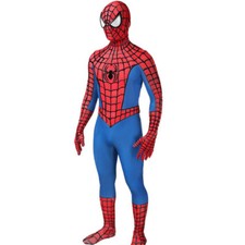 Spider-Man Into the Spider-Verse Jumpsuit Spiderman Bodysuit Cosplay Costume US