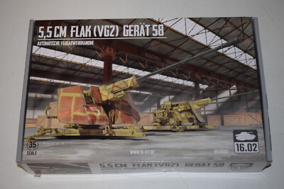 Solid Scale 16.02 5,5cm Flak VG2 Gerät 58 1:35 NEU mit OVP