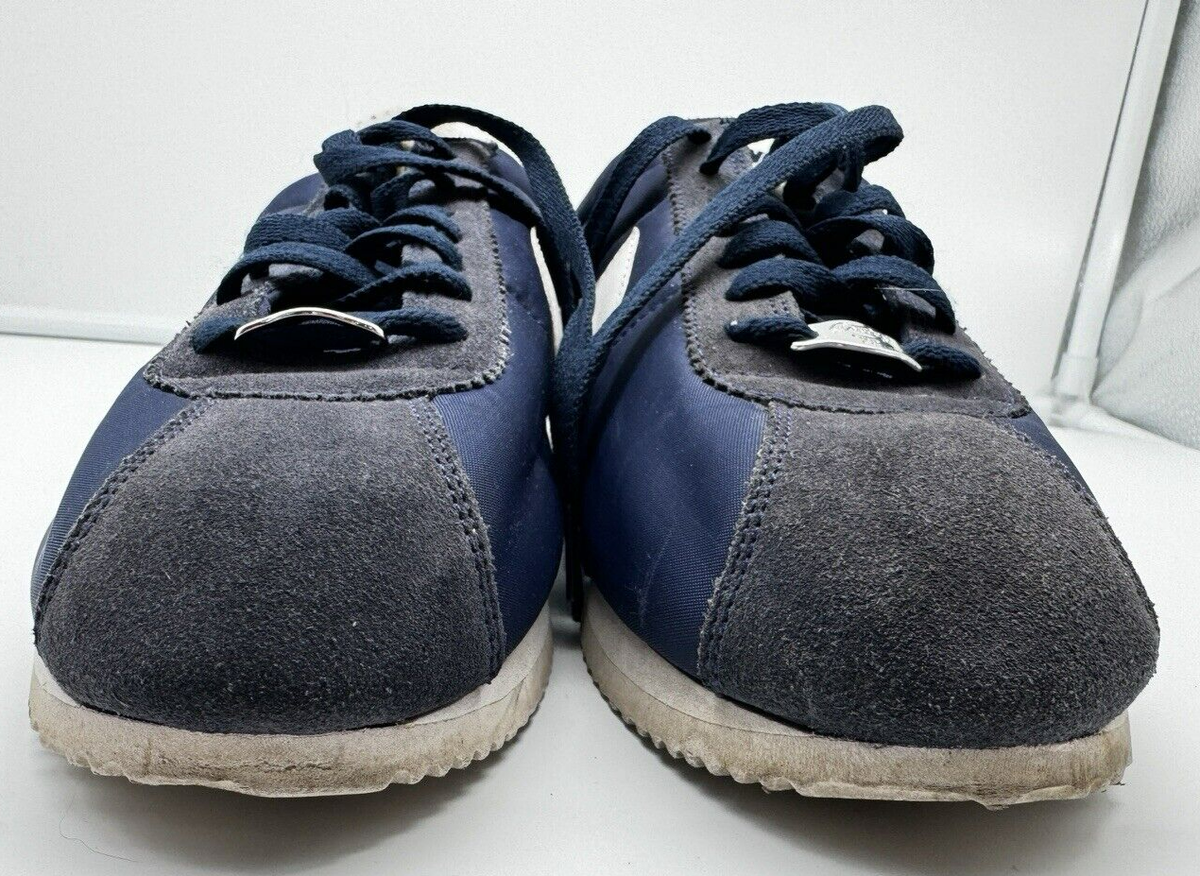 Nike Cortez Basic Nylon Suede Midnight Navy  Shoes Men’s Size 13 (317249-413) RARE? Size 12 - Nike Cortez Basic Nylon  main image 2