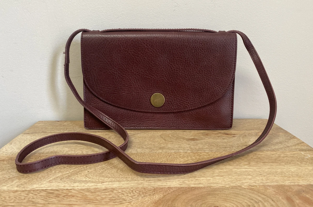 Madewell Bags Madewell Burgundy Crossbody