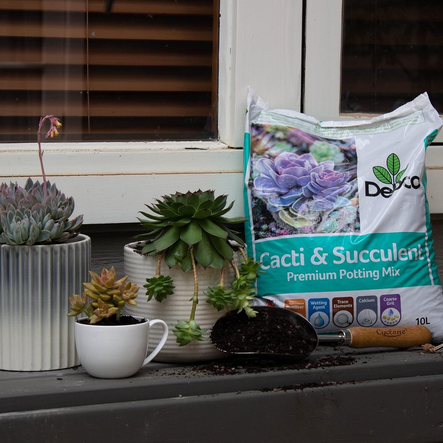 Debco Cacti & Succulent Potting Mix 10 litres FREE SHIPPING NEW AU