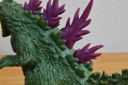 Godzilla x Toyota Corolla Soft Vinyl Piggy Bank Novelty Used/verygood Retro Rare - Picture 5 of 10