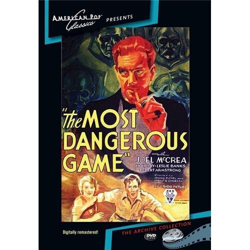 The Most Dangerous Game (DVD) Fay Wray Joel McCrea Leslie Banks Robert Armstrong