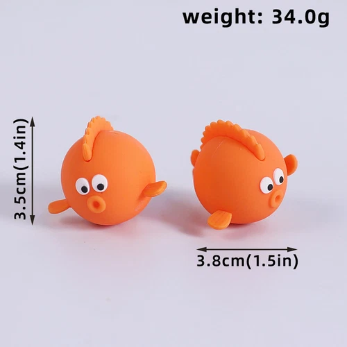 7x Ocean Cake Topper Decoration Under the Sea Ornament Octopus Whale Turtle Fish - Bild 11 von 11