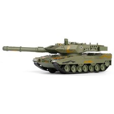 1:40 Leopard 2A6 Main Battle Tank Model Diecast Military Tank Toys for Boys Kids