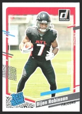 2023 Donruss Rated Rookie Bijan Robinson #305 BG6-3