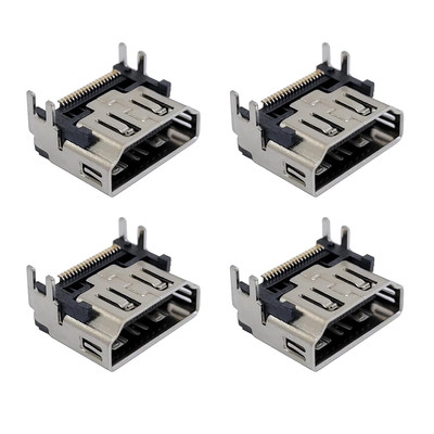 4X HDMI Port Socket Compatible with Playstation 5 Socket Jack Interface Connecto