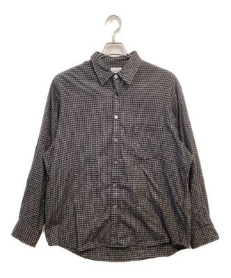 Steven Alan Mini Check Regular Collar Shirt Size S From Japan 