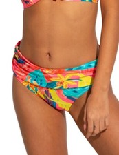 Pour Moi SINGAPORE Bohemia Fold Over Swim Bottom, US 8/Medium, UK 12/Medium