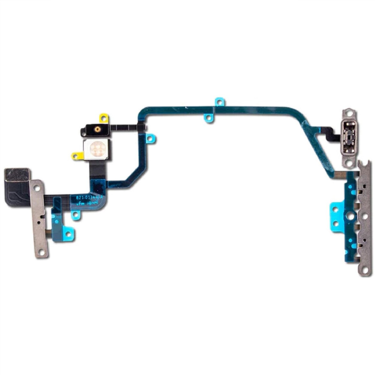 For iPhone XR Power Flex Cable Volume Buttons & Mute Switch