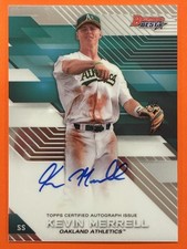 2017 Bowman's Best - Best of 2017 Autographs Kevin Merrell #B17-KME (AU, RC)