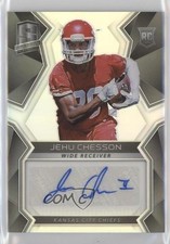 2017 Panini Spectra Rookie Auto 112/199 Jehu Chesson #196 Auto 8p8