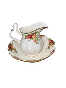 Royal Albert Doulton Old Country Roses Ewer + basin Bowl + Pitcher