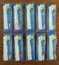 LOT OF 10 - ORAL-B FLOSSACTION X REPLACEMENT BRUSH HEADS