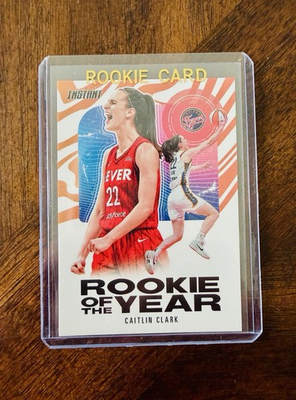 #ad 2024 Panini Instant Caitlin Clark RC w gold ROOKIE CARD case Numbered # ROY $12.49