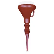 Funnel King 32130 Polyethylene, 1-1/2 Qt., 18", 6", 1/2", Red