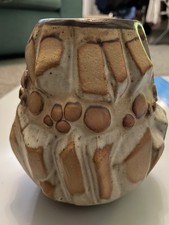 Halifax Studio Brutalist Vintage Pottery Shelf Vase 1970s Mid Century 