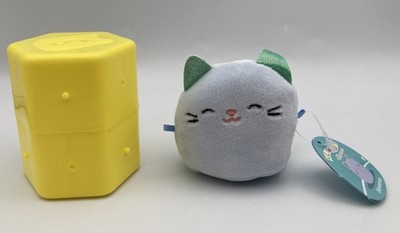 Squishmallows Micromallows 2.5'' JIOVANNE Blue Cat Series 4 Blind Capsule