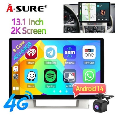 13.1'' 2K Screen Android Car Stereo GPS Radio For BUICK EXCELLE VERANO 09-15 +CAM