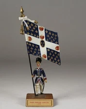 CBG Mignot Flags Series Rgt French Guards Louis IVI Vexillology Standard Bearer