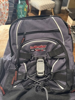 Trailmaker Equipment Black Navy Backpack Bag 