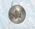 2018 1 oz Canada Silver Maple Leaf Queen Elizabeth II Effigy .9999 Fine