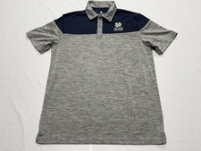 Notre Dame Fighting Irish NCAA Colosseum Men  s Polo Shirt Size Small