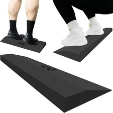 Squat Wedge Block, Heel Elevated Foam Platform for Squats, Leg & Calf Workout