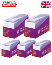 1000 Card Sleeves Top Loaders for Cards 3X4 Baseball Card Protectors Toploaders