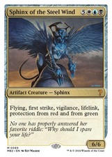 Sphinx of the Steel Wind (White Border) (89) (MB2)