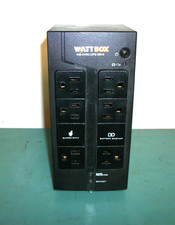 WATTBOX WB-QVRC-UPS-350-6 UPS and Battery Pack 6-Outlet 350V Powers on Read.