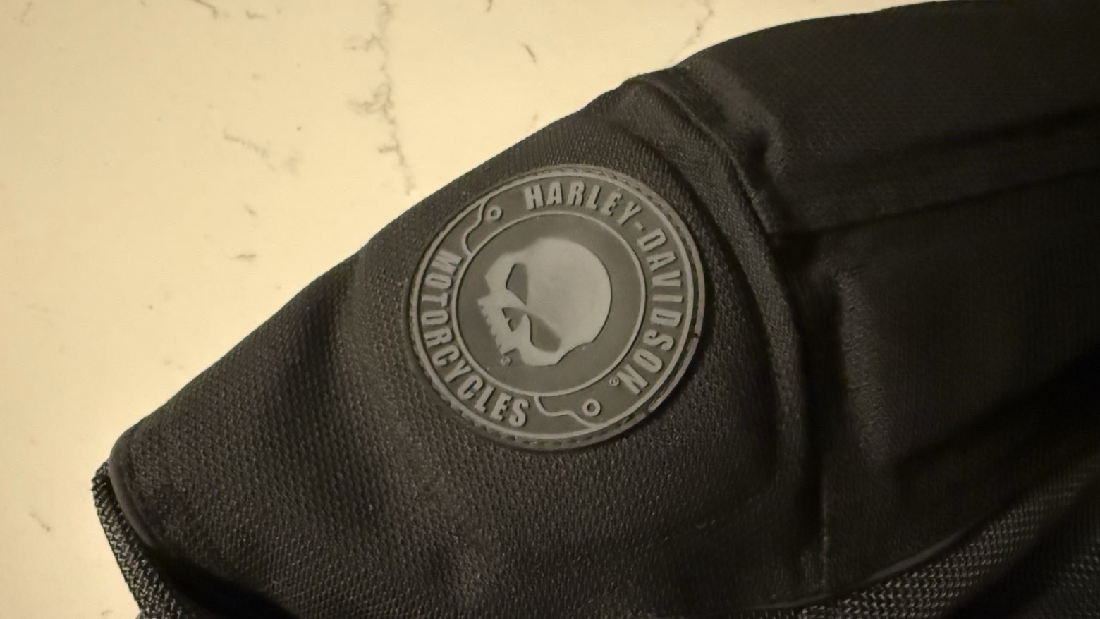 Harley Davidson Bomber Jacket Polyester Vintage - image 4