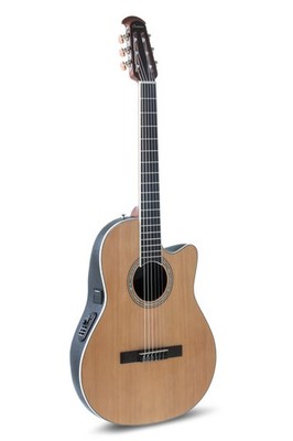 Ovation CS24C-4-G Konzert Natural Celebrity Trad, Mid-depth