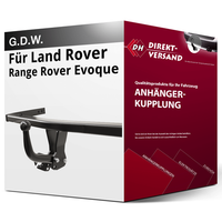 für Land Rover Range Rover Evoque Typ L551 (G.D.W.) AnhäNgerkupplung Starr Neu