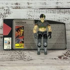 Thrasher V1 G.I. Joe 1986 Hasbro Vintage Action Figure + File Card Flag Point