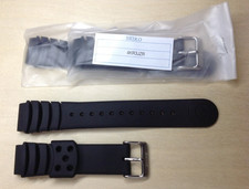 Genuine Seiko 20mm Rubber Strap 4KR3JZR. 7N36-0AF0 SHC067P1 SHC063P1