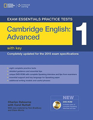 Exam Essentials Practice Tests: Cambridge English Advanced 1... - Bradbury, Tom