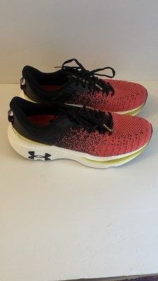 New Under Armour HOVR Infinite Elite Black Red Solstice Size 9.5
