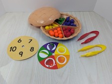 Learning Resources Super Sorting Pie colors counting Fine Motor incomplete