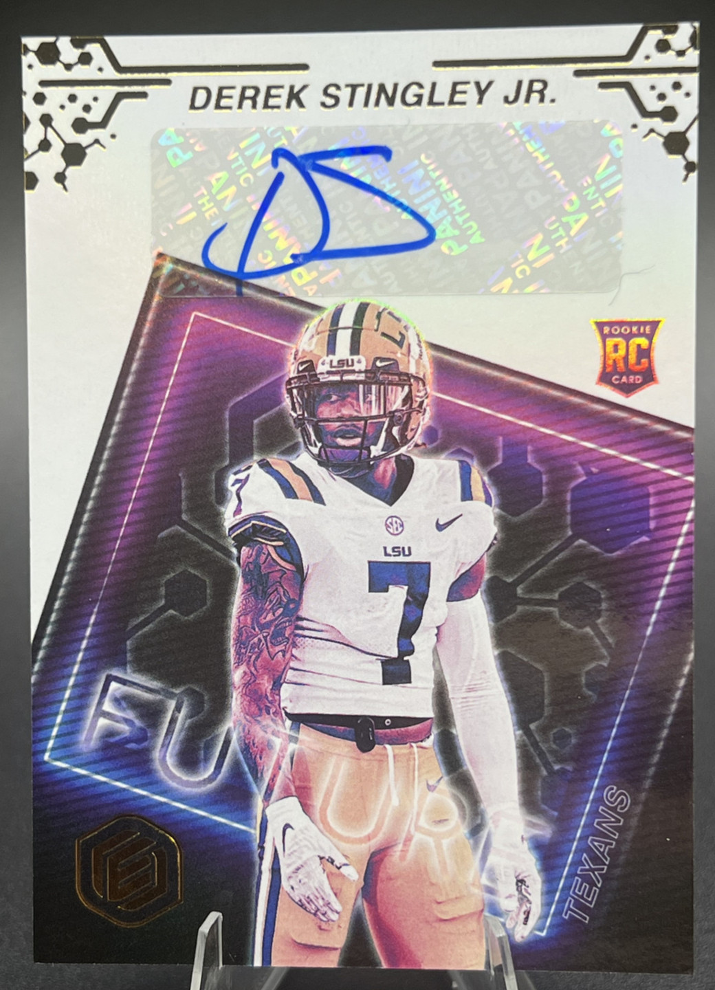 Derek Stingley Jr. Panini Elements Future Signs Autographs #FSDS Base